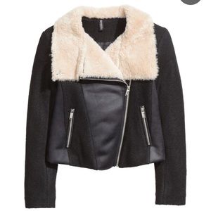 H&M Wool Blend Pilot Jacket